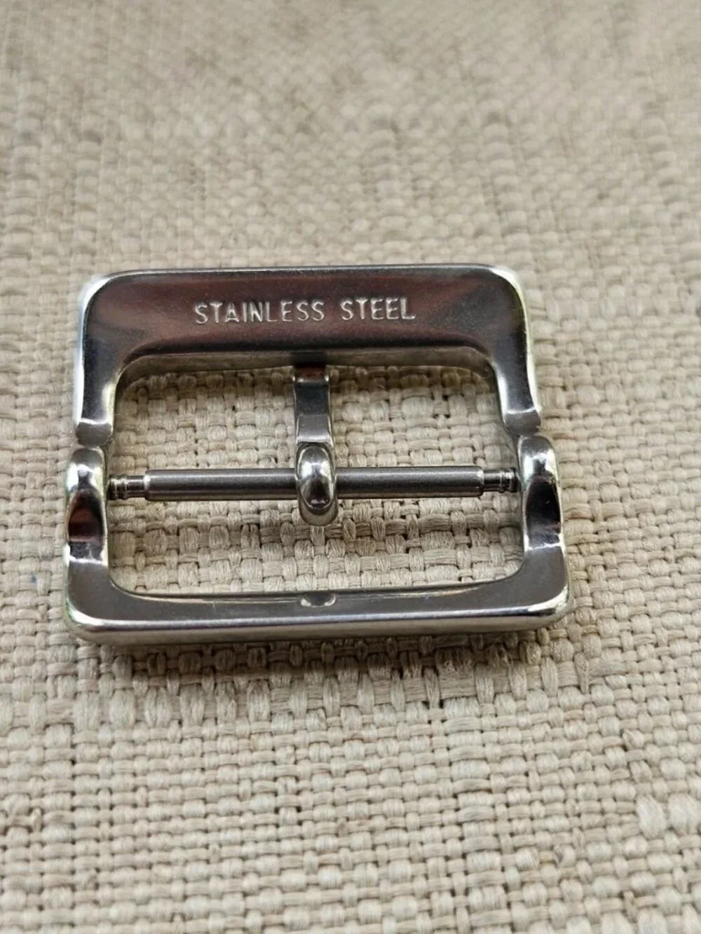 Fossil Strap Buckle Silver Tone Replacement Buckle for Watch Band Size